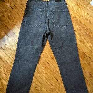 Perfect vintage black Madewell jeans. Size 30